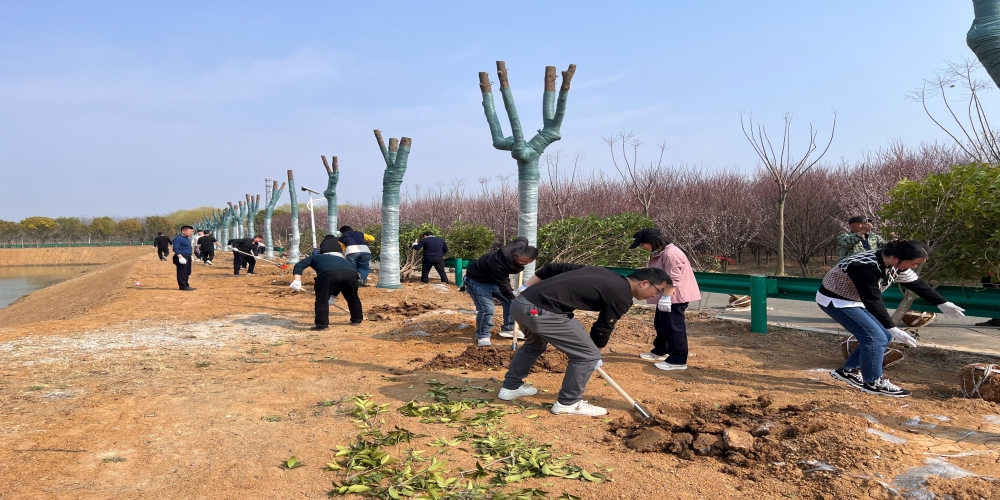 黨建引領(lǐng)共植綠 凝心聚力譜新篇 ——和合生態(tài)、德嘉置業(yè)黨支部赴小廟基地義務(wù)植樹(shù)
